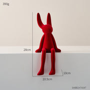 Scultura Rabbit Creativa in Resina