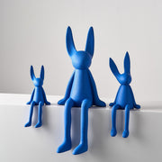 Scultura Rabbit Creativa in Resina